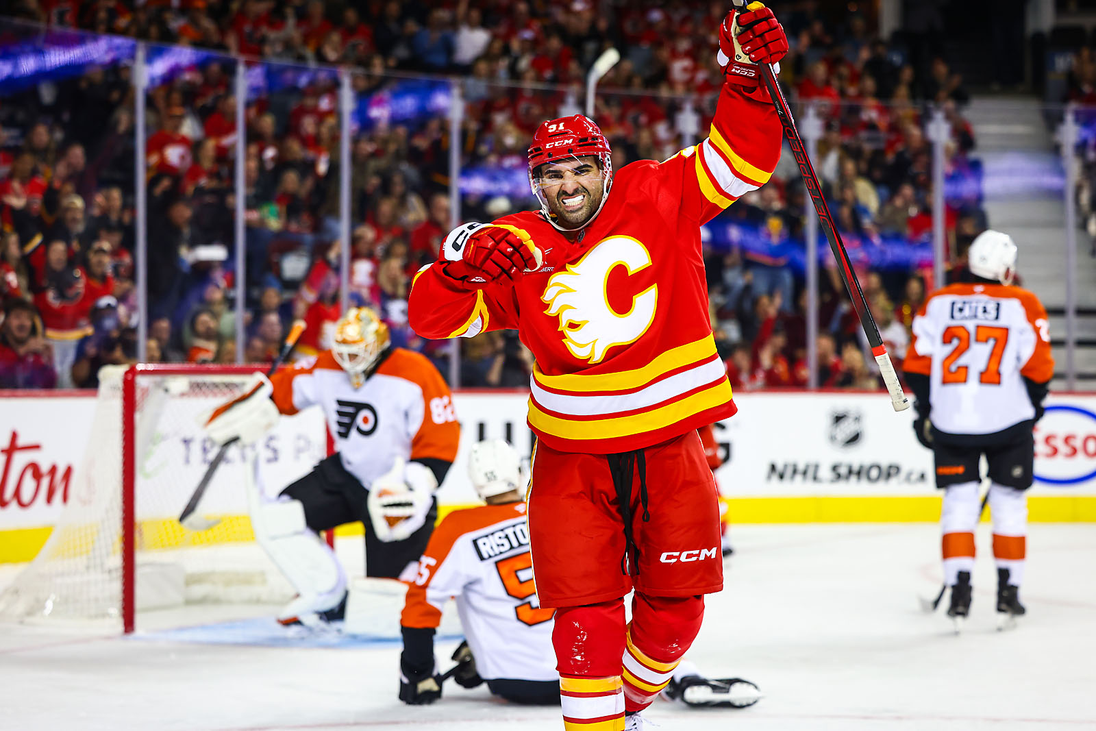 nhl hockey Calgary Flames sports photographer sergei belski photo