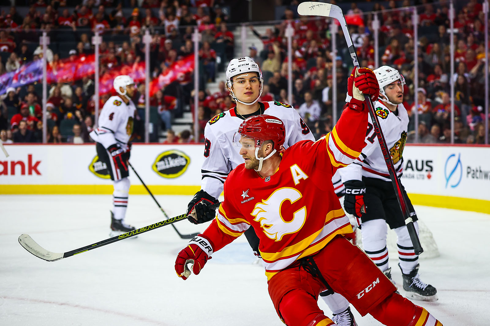 nhl hockey Calgary Flames sports photographer sergei belski photo