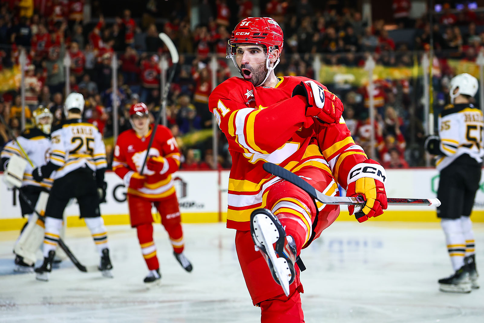 nhl hockey Calgary Flames sports photographer sergei belski photo