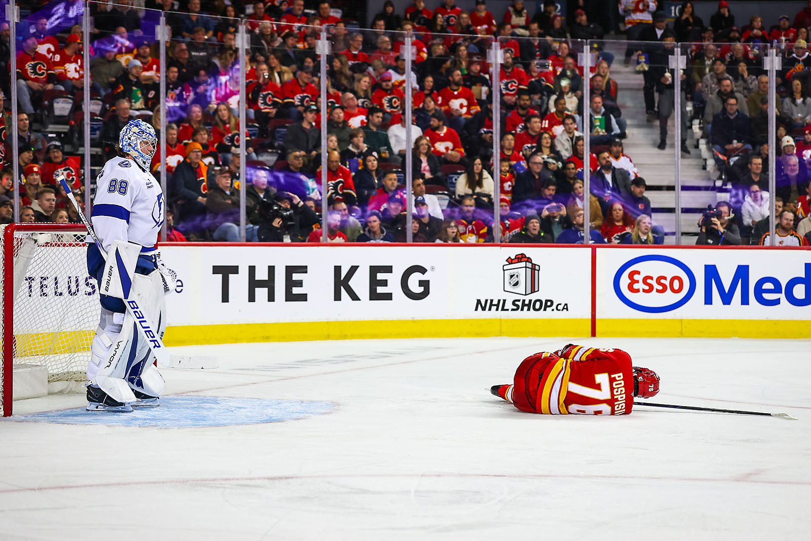 nhl hockey Calgary Flames sports photographer sergei belski photo