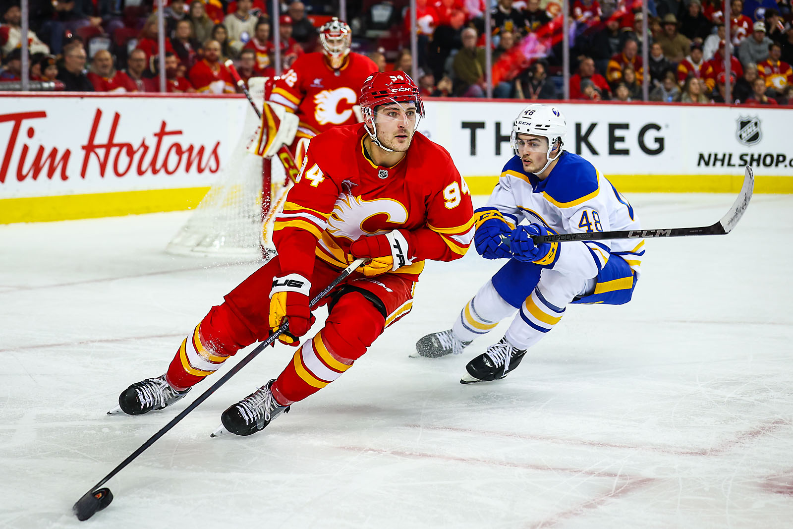 nhl hockey Calgary Flames sports photographer sergei belski photo