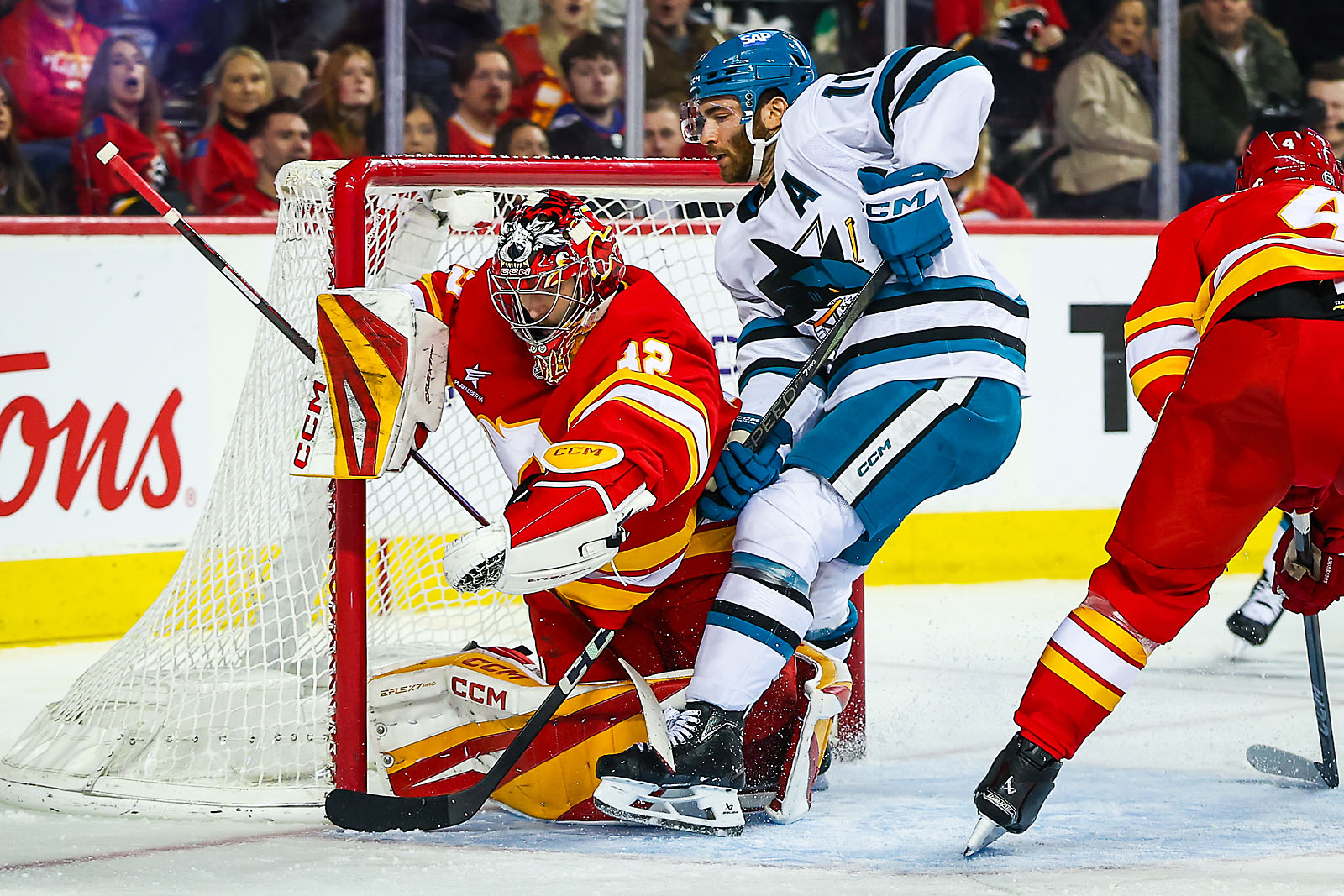 nhl hockey Calgary Flames sports photographer sergei belski photo