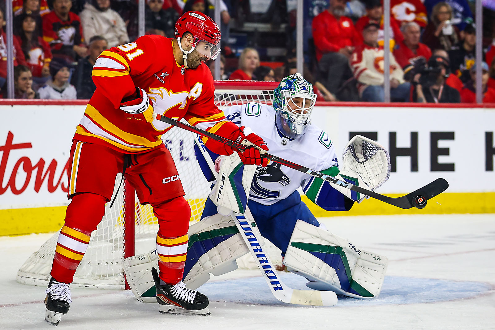 nhl hockey Calgary Flames sports photographer sergei belski photo