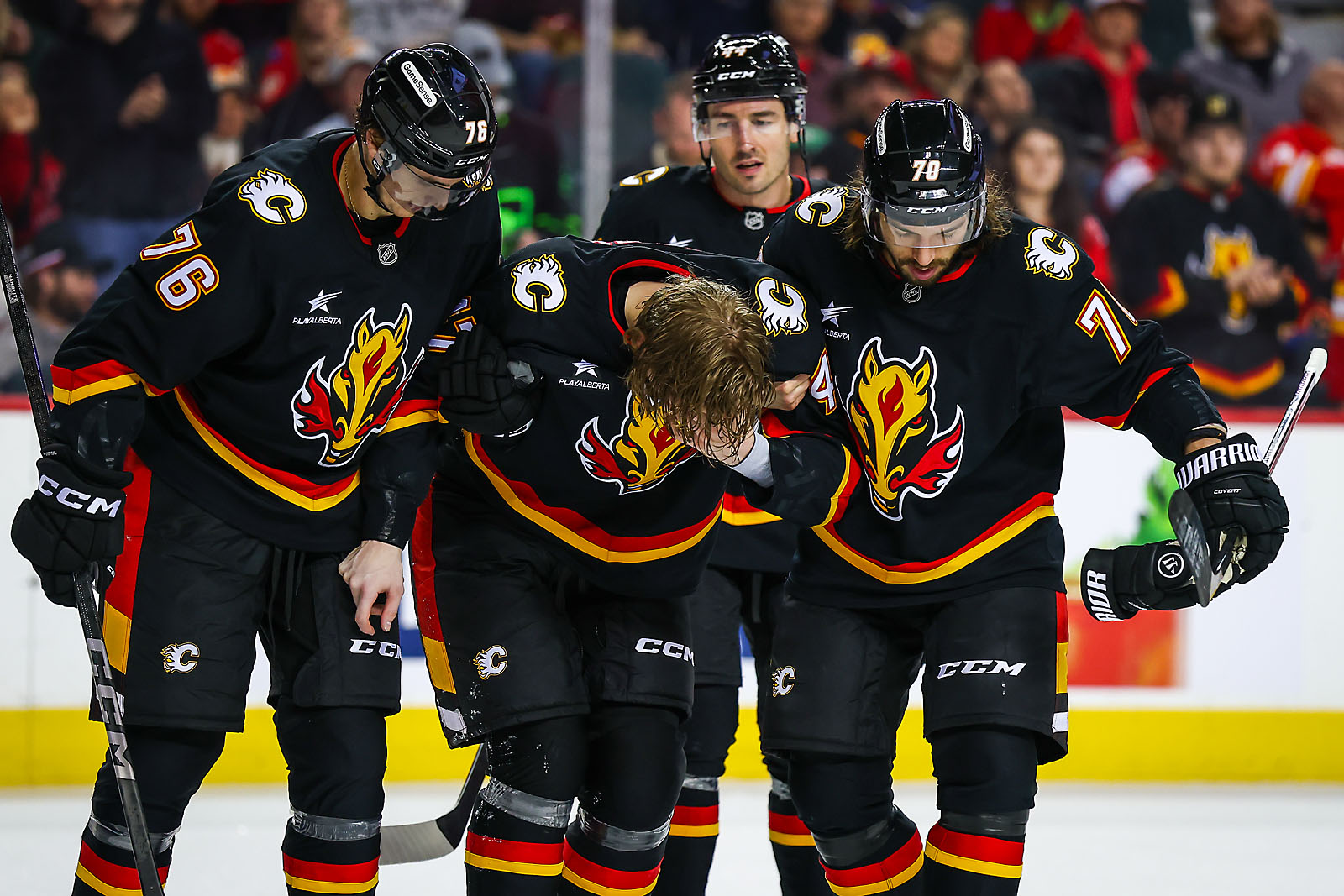 nhl hockey Calgary Flames sports photographer sergei belski photo