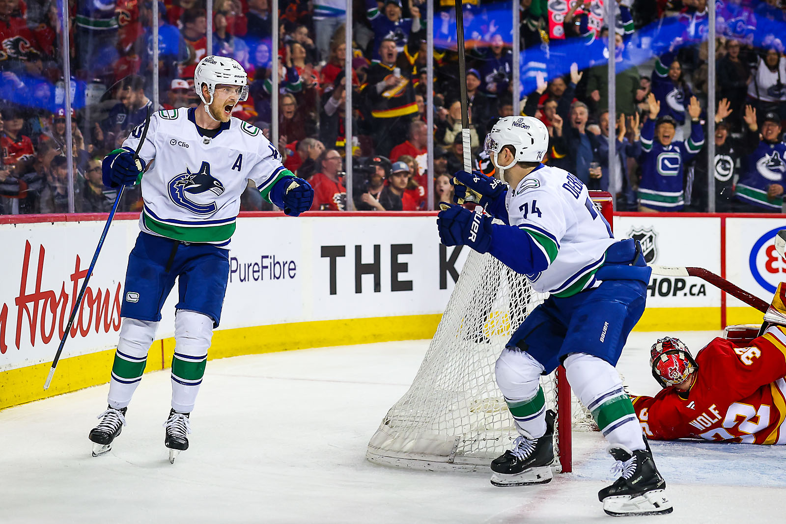 nhl hockey Calgary Flames sports photographer sergei belski photo