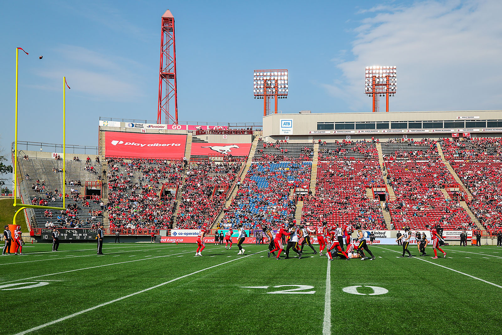 cfl football Calgary Stampeders sports photographer sergei belski photo
