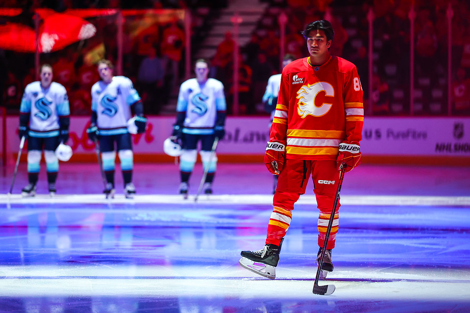 nhl hockey Calgary Flames sports photographer sergei belski photo
