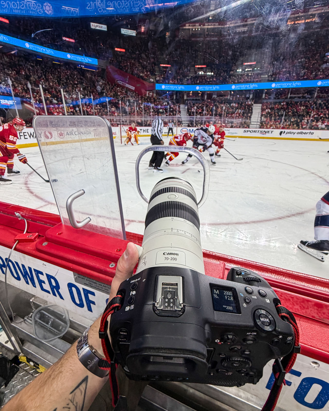 nhl hockey Calgary Flames sports photographer sergei belski photo