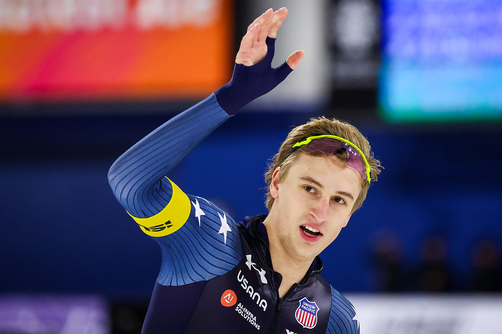 ISU Speedskating World Cup calgary sports photographer sergei belski photo