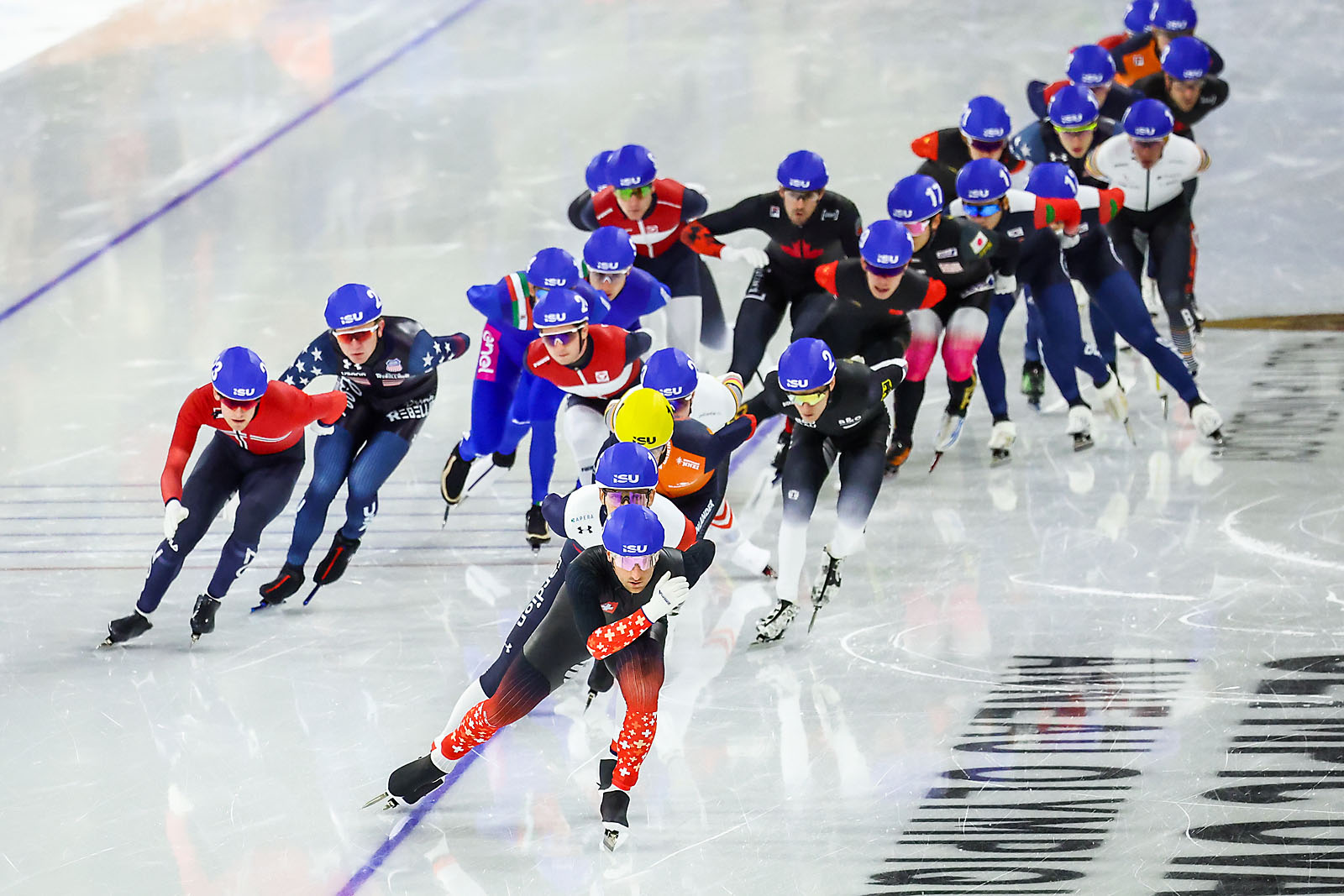 ISU Speedskating World Cup calgary sports photographer sergei belski photo