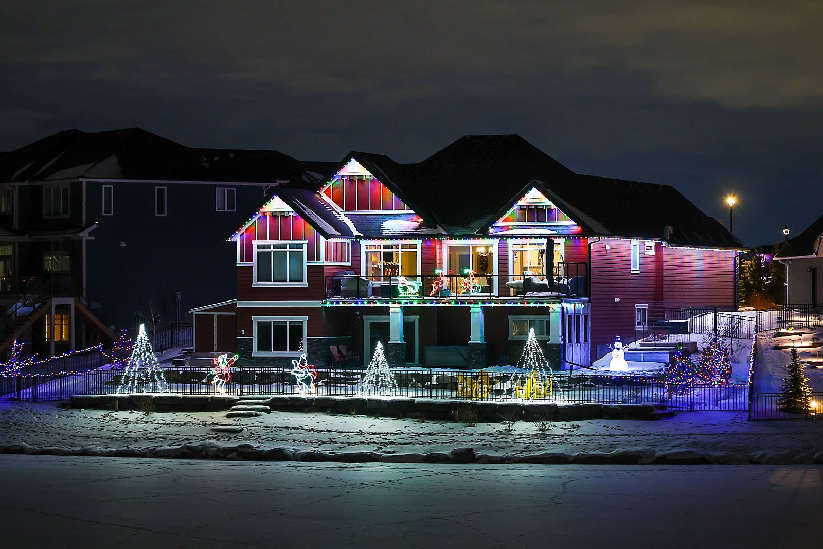 christmas lights airdrie photographer sergei belski photo