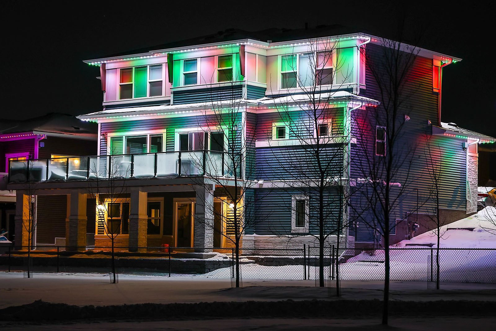 christmas lights airdrie photographer sergei belski photo
