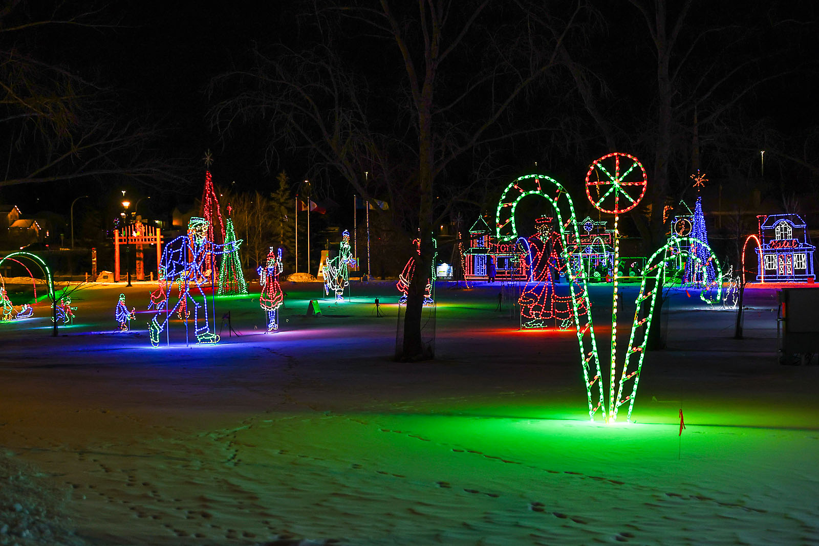 airdrie festival of lights event photographer sergei belski photo