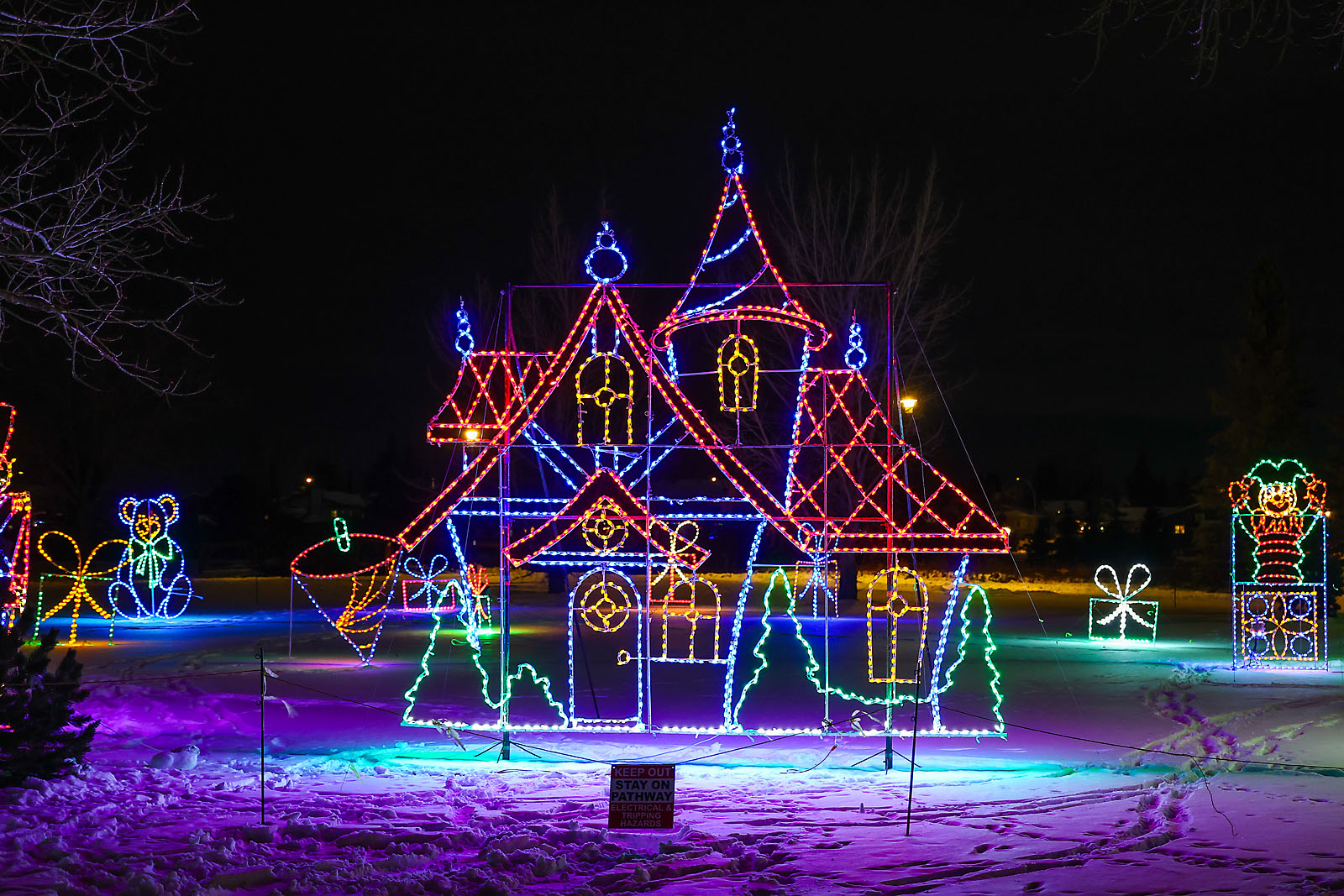 airdrie festival of lights event photographer sergei belski photo