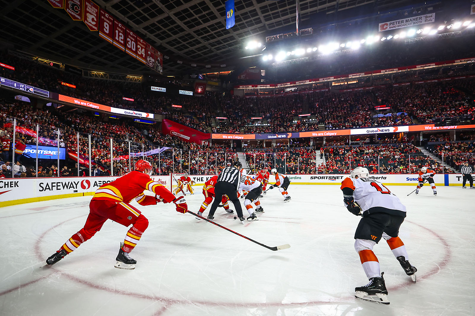 nhl hockey Calgary Flames sports photographer sergei belski photo