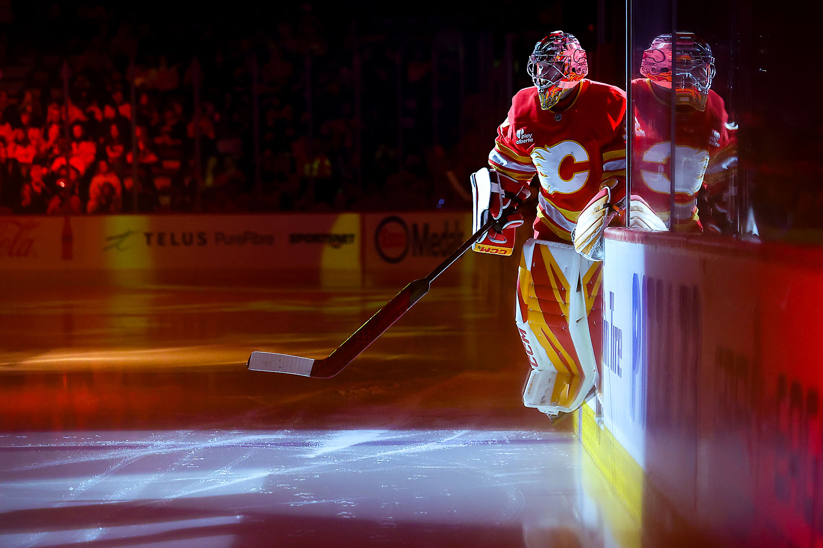 nhl hockey Calgary Flames sports photographer sergei belski photo