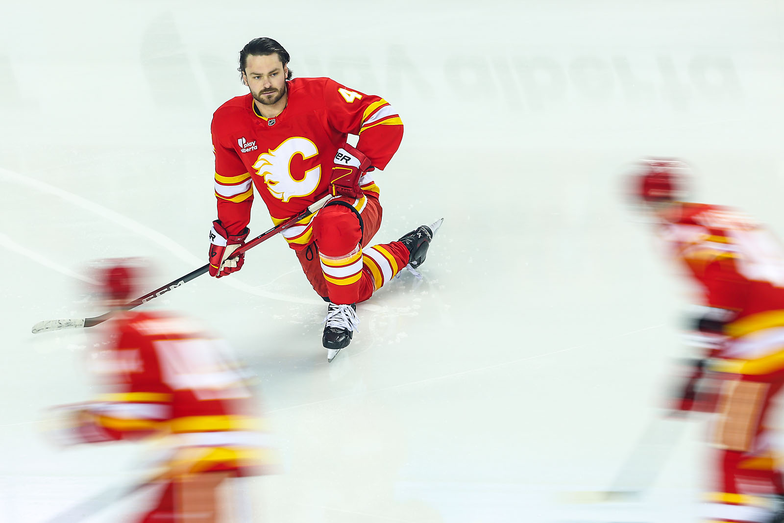 nhl hockey Calgary Flames sports photographer sergei belski photo